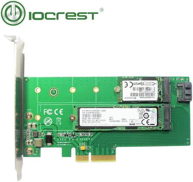 Main image of M.2 Ngff M Key NVMe to PCIe 4.0 X4 Adapter Pci Express Adapter for 22110 2280 2260 2242 2230 Ssd Dual Voltage Power