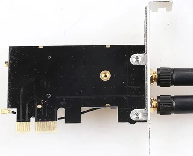 Alt view image 6 of 6 - Desktop Wireless Wifi Bluetooth Network Card Adapter Pcie To M.2 Expansion Card Wifi Adapter M.2 NGFF