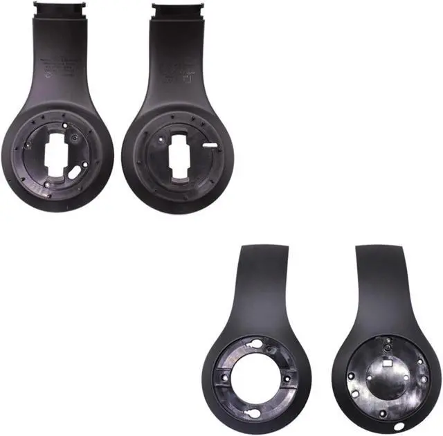 Alt view image 2 of 6 - 2 Pair Earphone Outer/Inner Shell Reoplacement For Beats Studio 3.0 Studio 3 Wireless Headphones Repair Parts Black