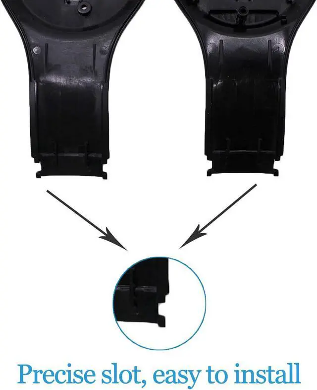 Alt view image 6 of 6 - 2 Pair Earphone Outer/Inner Shell Reoplacement For Beats Studio 3.0 Studio 3 Wireless Headphones Repair Parts Black