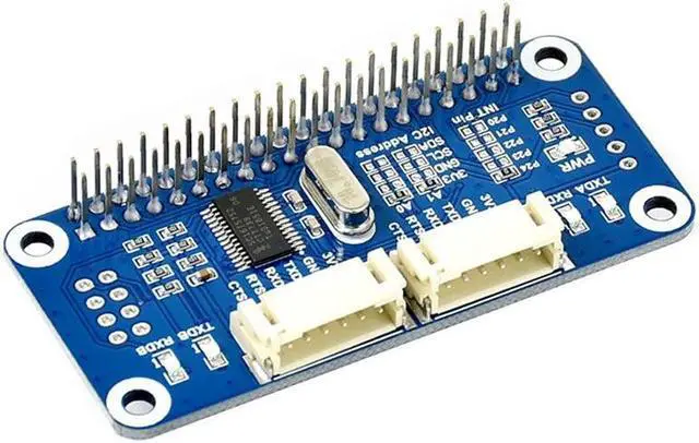 Alt view image 5 of 6 - Expansion Board for Raspberry Pi 4B/3B/Zero SC16IS752 I2C Interface Two-Way Uart Serial Port Module