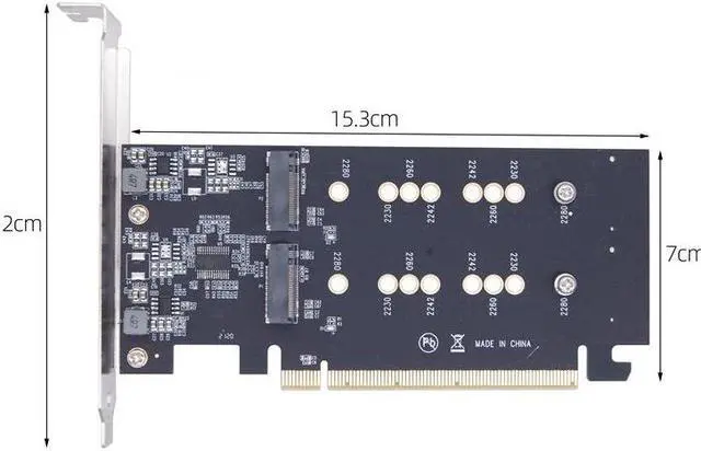 Alt view image 5 of 6 - PCI Express Riser Card x8 to x16 Left Slot Adapter For 1U Servers
