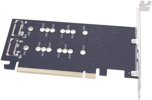 Alt view image 4 of 6 - PCI Express Riser Card x8 to x16 Left Slot Adapter For 1U Servers