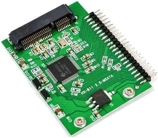 Alt view image 4 of 6 - mini PCI-e msata SSD 1.8 to IDE 2.5 inch 5V 44pin Adapter Card msata PCI Express Sata Converter For Laptop Notebook