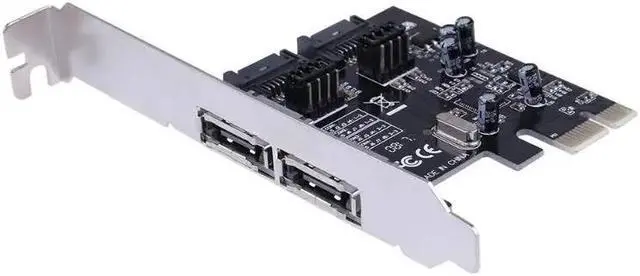 Main image of 1pc PCI-E to SATA3.0 Expansion Card PCIE SATA3.0 SATA III SSD Hard Disk Adapter Card with CD for PC Desktop