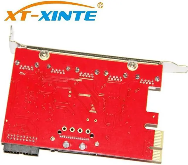 Alt view image 2 of 6 - Desktop PCI-E to 5-Port USB 3.0 + 20 PIN Expansion Card