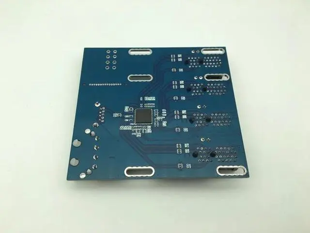 Alt view image 6 of 6 - aad in card PCIe 1 to 4 PCI express 1X slots Riser Card Mini ITX to external 4 PCI-e slot adapter PCIe Port Multiplier Card
