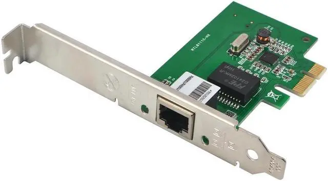 Alt view image 3 of 4 - Ethernet PCI Express PCI-E Network Controller Card 10/100/1000Mbps RJ45 Lan Adapter Converter Desktop PC 1000 Gigabit