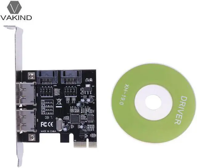 Main image of PCI-E Pci Express to SATA 3.0 Expansion Card PCIe SATA3.0 SATA III SSD Hard Disk Adapter Card with CD for Desktop Computer PC