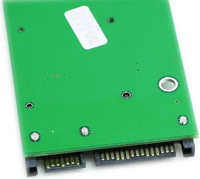 Alt view image 4 of 4 - mSATA To SATA Adapter mini PCI-E To 2.5" SATA II SSD HDD 22 Pin Hard Disk Drive Converter