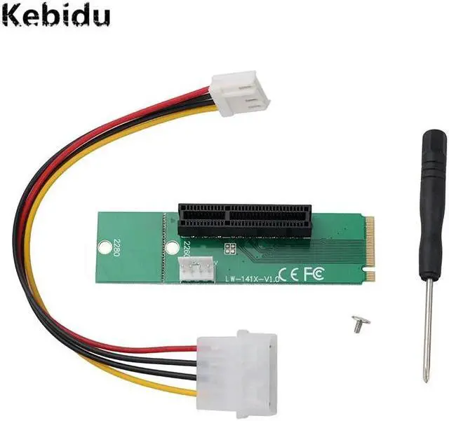 Main image of Profession NGFF M2 to PCI-e 4x Slot Riser Card M key M.2 SSD Port to PCI Express adapter Convertor