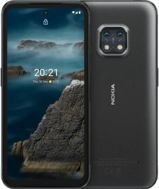 Alt view image 4 of 6 - Nokia XR20 Dual-Sim 128GB ROM + 6GB RAM (GSM | CDMA) Factory Unlocked 5G SmartPhone (Granite) - International Version