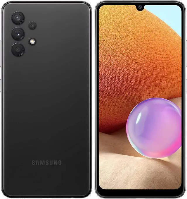 Main image of Samsung Galaxy A32 Enterprise Edition Dual-SIM 128GB ROM + 4GB RAM (GSM only | No CDMA) Factory Unlocked 4G/LTE SmartPhone (Awesome Black) - International Version