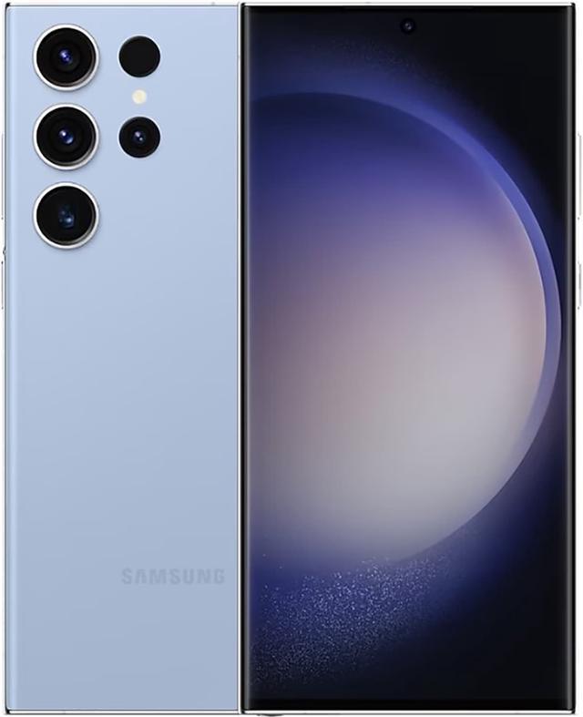 Samsung Galaxy S23 Ultra EXCLUSIVE EDITION Dual-SIM 1TB ROM + 12GB RAM  (Only GSM  No CDMA) Factory Unlocked 5G Smartphone (Sky Blue) -  International Version 