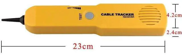Alt view image 5 of 6 - CABLE FINDER TONE GENERATOR PROBE TRACKER WIRE NETWORK TESTER TRACER KIT