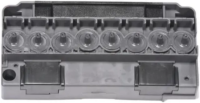 Alt view image 4 of 4 - DX5 printhead solvent manifold Mutohmimaki-Allwin eco solvent plotter printer DX5 solvent adapter DX5 F186000 printhead cover