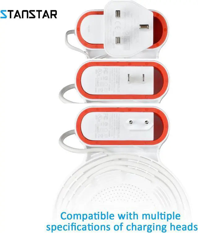 Alt view image 7 of 7 - STANSTAR Wall Mount for TP-Link Deco M5 Whole Home Mesh WiFi System, Sturdy Bracket Holder for TP-Link Deco M5 Space Saving TP-Link Router Wall Holder Plug in Without Messy Wires or Screws(3pack)