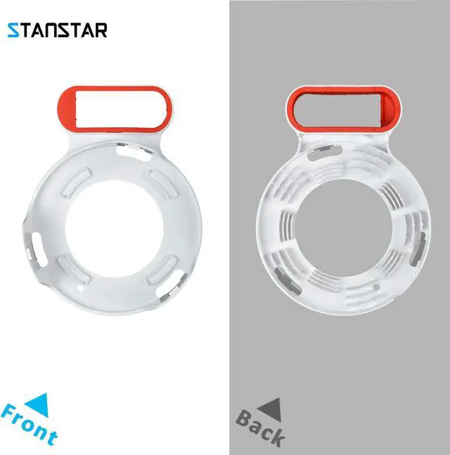 Alt view image 2 of 7 - STANSTAR Wall Mount for TP-Link Deco M5 Whole Home Mesh WiFi System, Sturdy Bracket Holder for TP-Link Deco M5 Space Saving TP-Link Router Wall Holder Plug in Without Messy Wires or Screws(1PACK)