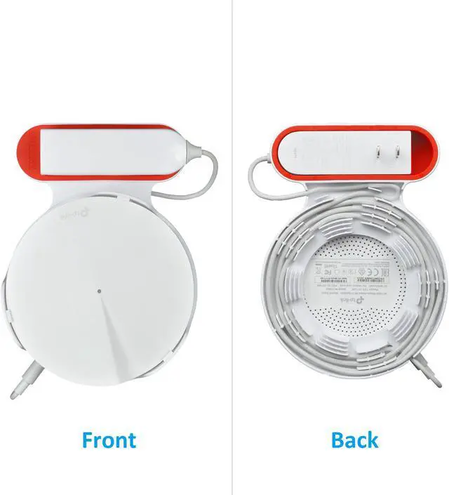 Alt view image 4 of 7 - STANSTAR Wall-Mounted WiFi bracket, specially designed for TP-Link Deco P7 Whole family mesh WiFi system router, can be installed on the wall or ceiling, which is easy to install.