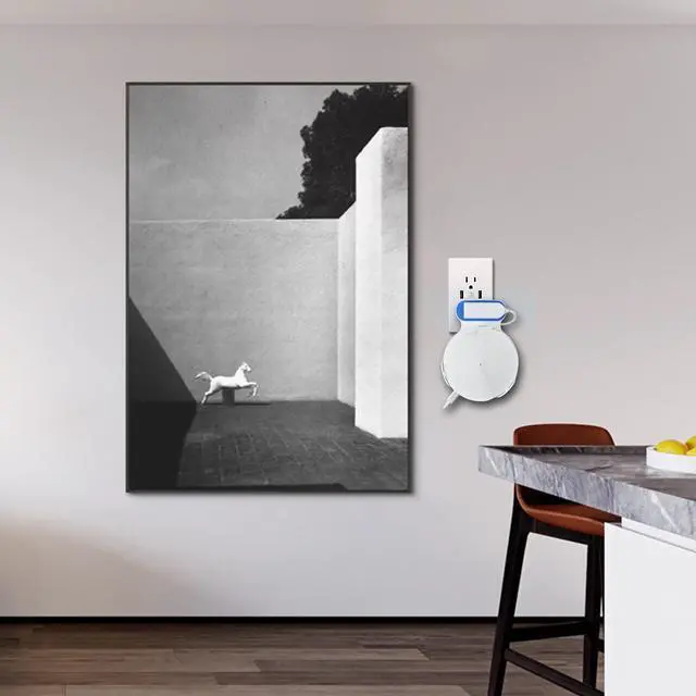 Alt view image 6 of 7 - STANSTAR Wall-Mounted WiFi bracket, specially designed for TP-Link Deco M5 whole family mesh WiFi system router , can be installed on the wall or ceiling, which is easy to install.