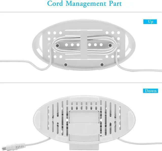 Alt view image 4 of 7 - STANSTAR Wall Mount for NETGEAR ORBI AC2200(RBK23) Whole Home Mesh WiFi System,Sturdy Bracket Holder with Space Saving ORBI Router Wall Holder Without Messy Wires(2 Pack)