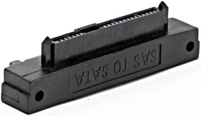 Alt view image 5 of 7 - Stanstar SATA to SAS90 degree elbow adapter motherboard small port SAS adapter SFF-8482 adapter