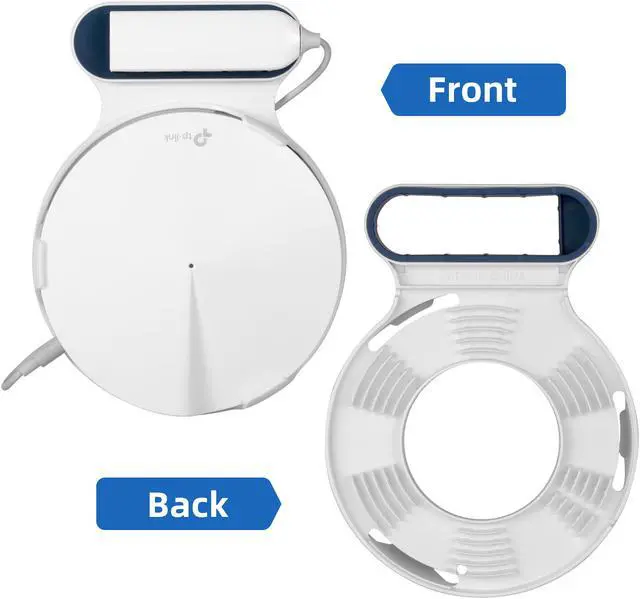 Alt view image 2 of 7 - STANSTAR Wall Mount for TP-Link Deco M9 Plus Whole Home Mesh WiFi System, Sturdy Bracket Holder , Without Messy Wires(3Pack)