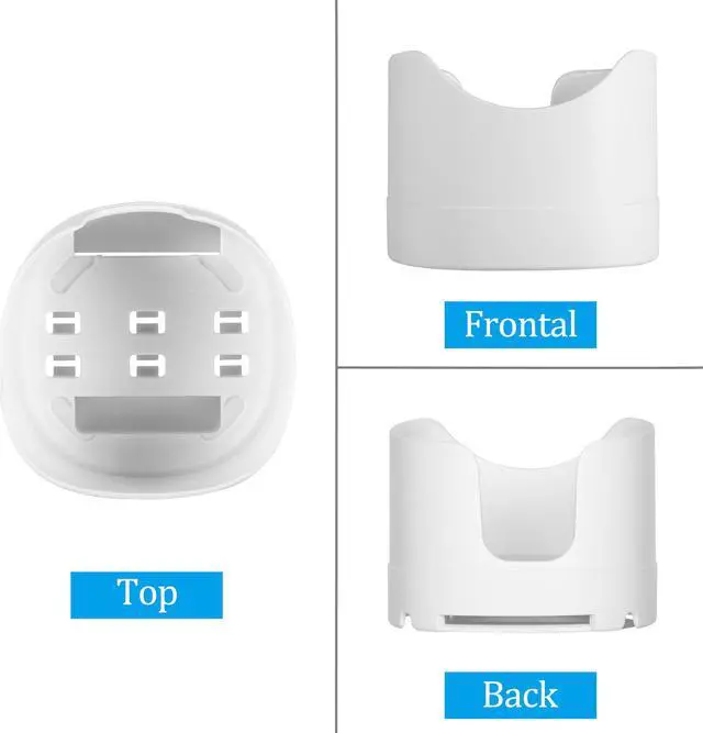 Alt view image 5 of 7 - Stanstar Wall Mount Holder for Deco M4 Whole Home Mesh WiFi System, Deco M4 Bracket with Cord Management, Space Saving and Easily Moved (3 Pack)