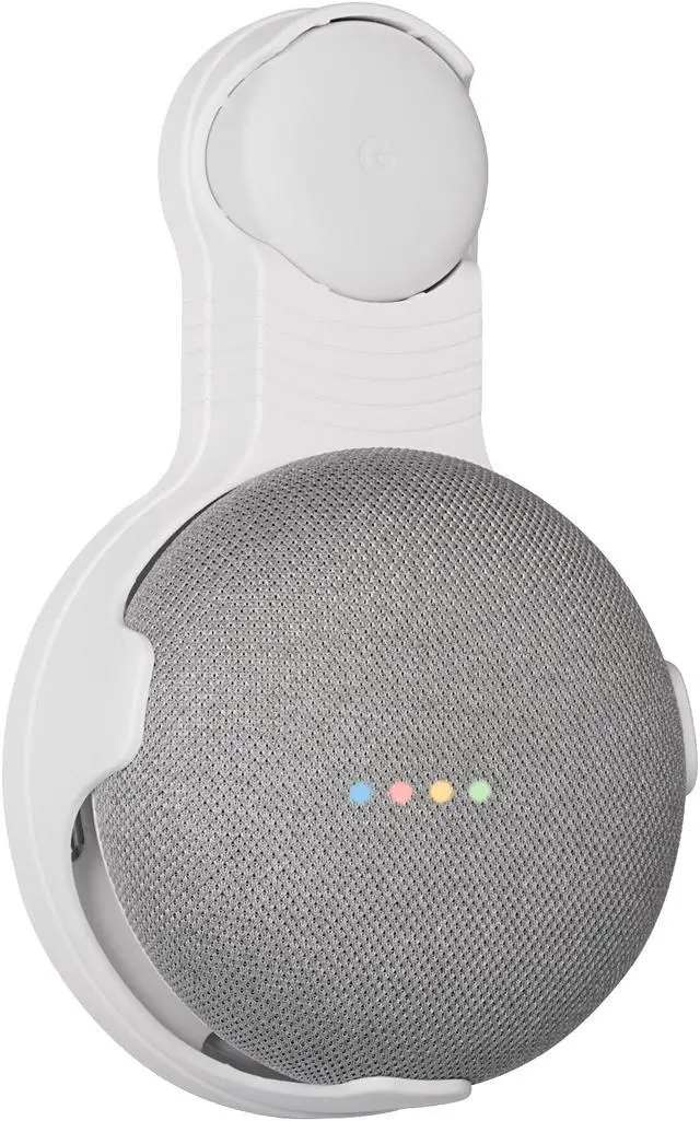Main image of STANSTA Wall Mount Holder for Google Home Mini, A Space-Saving Accessories for Google Home Mini Voice Assistant(1Pack  US Plug)