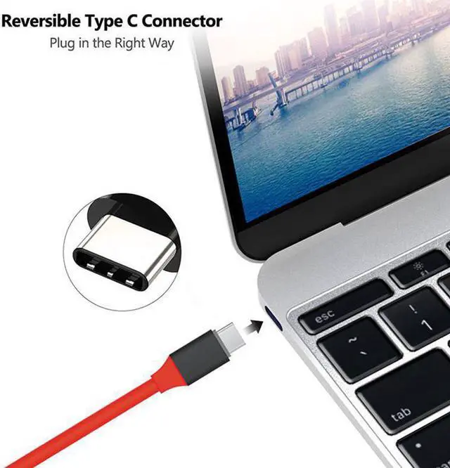 Alt view image 6 of 6 - STANSTAR usb3.1 to hdmi HD conversion cable usb3.1 hub type-c to HDMI mother HD 4K*2K