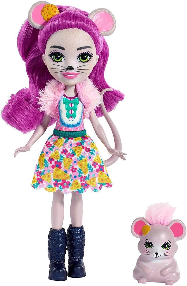 Main image of Enchantimals Mayla Mouse Doll & Fondue Figure