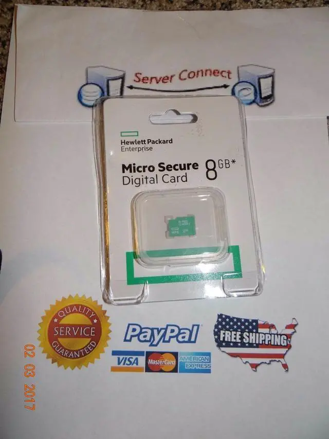 Main image of HEWLETT-PACKARD 726116-B21 8GB MICRO SD EM FLASH MEDIA KIT