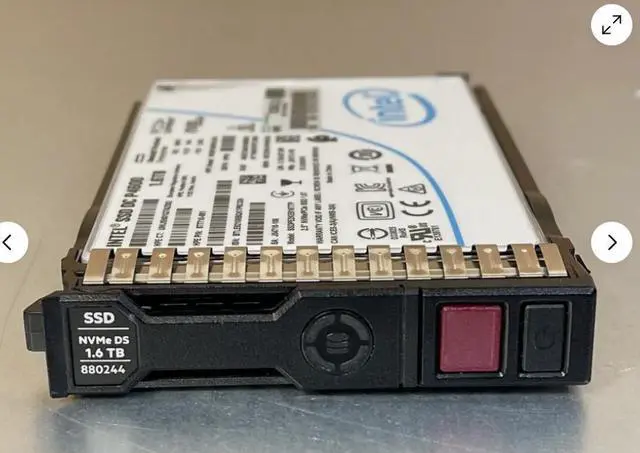 Alt view image 2 of 2 - 880244-001 HP G9-G10 1.6-TB 2.5 NVMe HP MU DS SSD Hard Drive