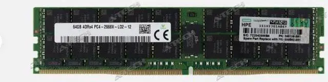 Alt view image 3 of 3 - HPE 850882-001 SmartMemory 64GB DDR4 SDRAM Memory Module
