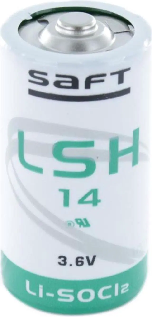 Main image of Saft LSH14 3.6 Volt C 5800 mAh Lithium Battery