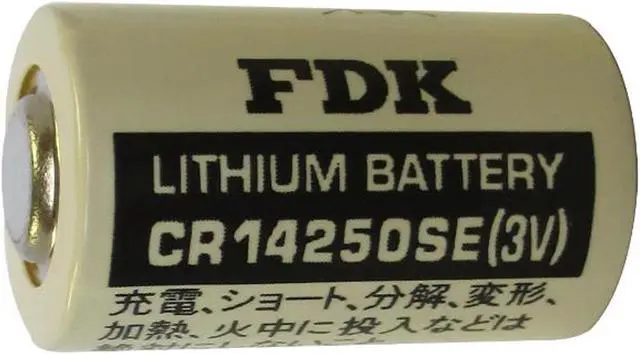 Main image of FDK Sanyo CR14250SE 3 Volt Lithium 1/2 AA Battery