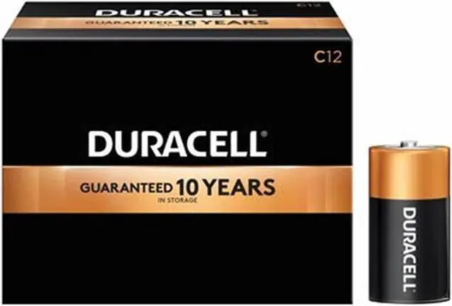 Main image of 12 x C Duracell Coppertop Alkaline Batteries (MN1400)