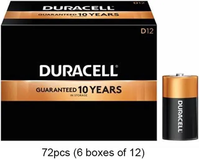 Main image of 72 x D Duracell CopperTop Alkaline Batteries (MN1300)