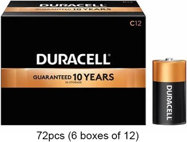 Main image of 72 x C Duracell Coppertop Alkaline Batteries (MN1400)