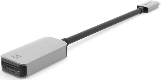 Alt view image 2 of 10 - EZQuest USB-C to HDMI 4K, 60Hz Adapter Space Gray - X40016