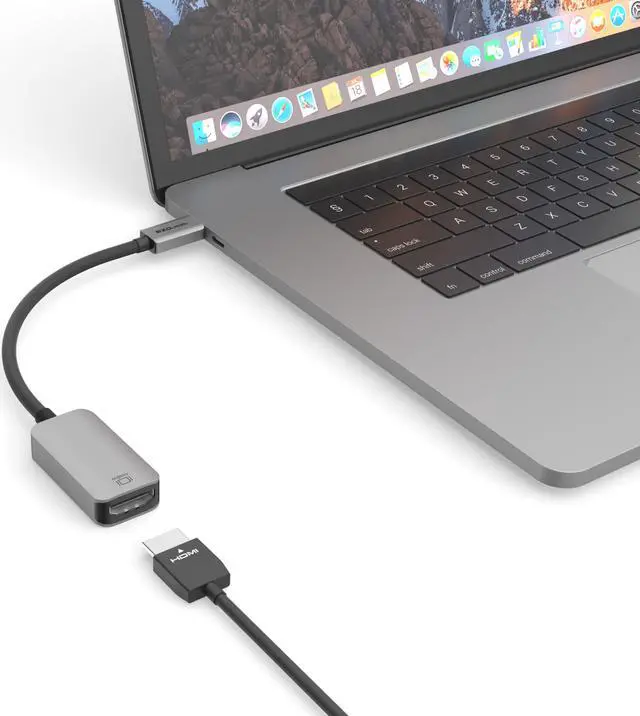 Alt view image 3 of 10 - EZQuest USB-C to HDMI 4K, 60Hz Adapter Space Gray - X40016