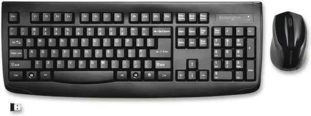 Alt view image 4 of 4 - Kensington Pro Fit Wireless Desktop Set Black