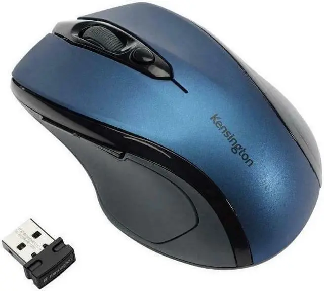 Alt view image 6 of 10 - Kensington Pro Fit Mid-Size Wireless Mouse Graphite Gray