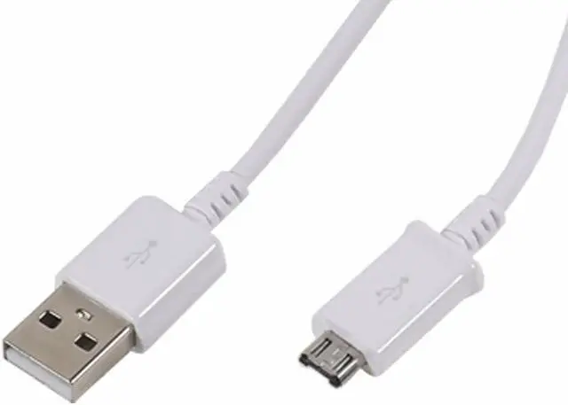 Alt view image 3 of 5 - Samsung Original OEM 3 Foot White USB Data Cable