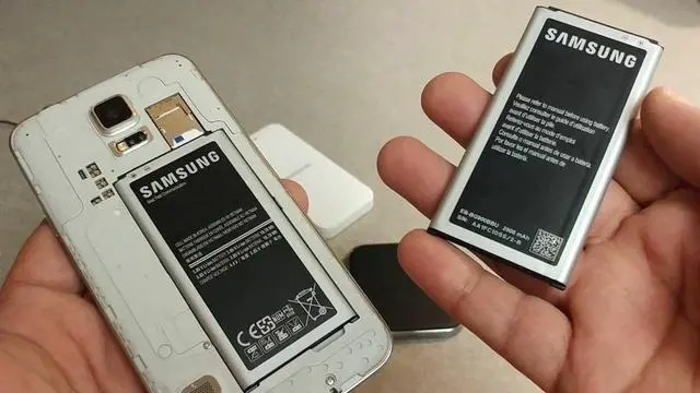 Alt view image 8 of 9 - Original OEM Samsung Galaxy S5 / S5 Active / S5 Neo Replacement Battery with NFC, G900 Series i9600, EB-BG900BBU, 2800mAh