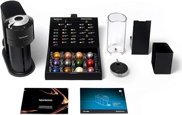 Alt view image 7 of 7 - New Nespresso By Breville Vertuo Next Classic Black Coffee And Espresso Machine
