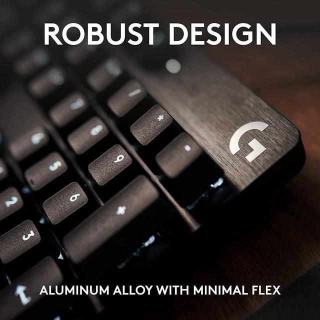 Alt view image 5 of 15 - Logitech G413 TKL SE Mechanical Gaming Keyboard - Compact Backlit Keyboard with Tactile Mechanical Switches, Anti-Ghosting, Compatible with Windows, macOS - Black Aluminum