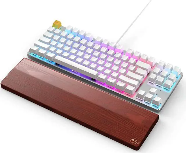 Alt view image 7 of 8 - GMMK TKL White Ice Mechanical KB -Brown