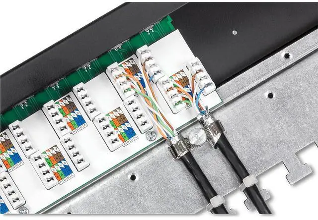 Alt view image 7 of 7 - TRENDnet TC-P16C6AS 16-Port Cat6A Shielded 1U Patch Panel