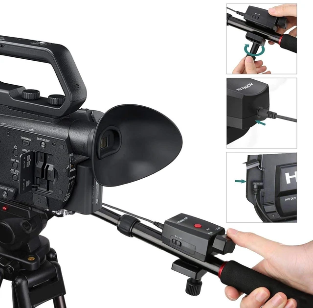 Alt view image 2 of 4 - Zell Lanc Camcorder Zoom Controller - Video Camera Zoom And Video Recording Remote Control With 2.5Mm Jack Cable For Sony 190P 150P 198P Vx2000E Canon Panasonic Camera